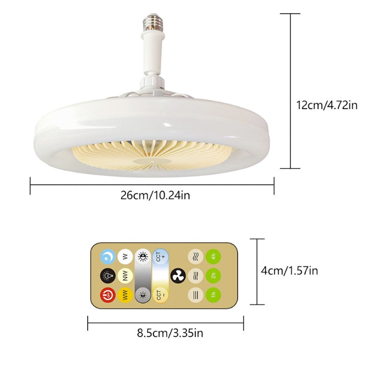 Ventilador De Techo Con Luz